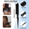 Boar Bristle Slick Back Hair Brush Sleek Ponytail Bun Flyaway Smoothing Tool For Edges And Baby H 3