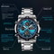 OLEVS Mens Multifunctional Watch Waterproof Electronic Timepiece With Luminous Display Alarm Fash 3