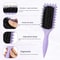 Salon Styling Curly Hair Brush Professional Detangling Shaping Tool For Mens And Womens Natural C 2