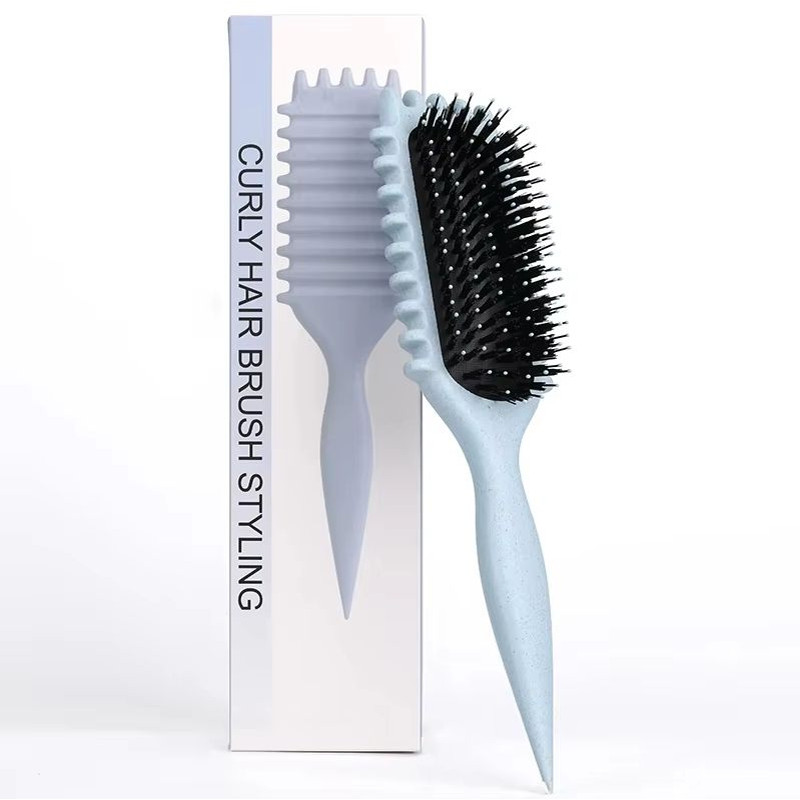 Salon Styling Curly Hair Brush Professional Detangling Shaping Tool For Mens And Womens Natural C 8