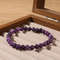 Natural Amethyst Bead Bracelet Genuine Healing Stone Stretch Jewelry For Men Women 6810mm 1