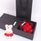 Handmade 7 Rose Soap Bouquet With Little Bear Gift Box Creative Valentines Mothers Day Birthday P 5