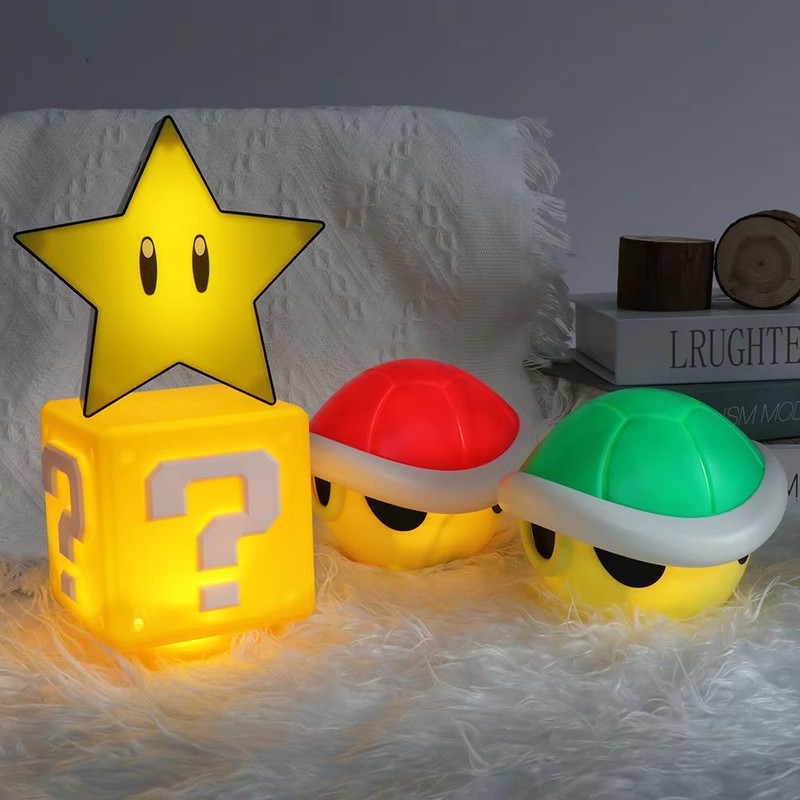 LED Question Mark Night Light USB Rechargeable Kids Table Lamp For Bedroom Playroom 0