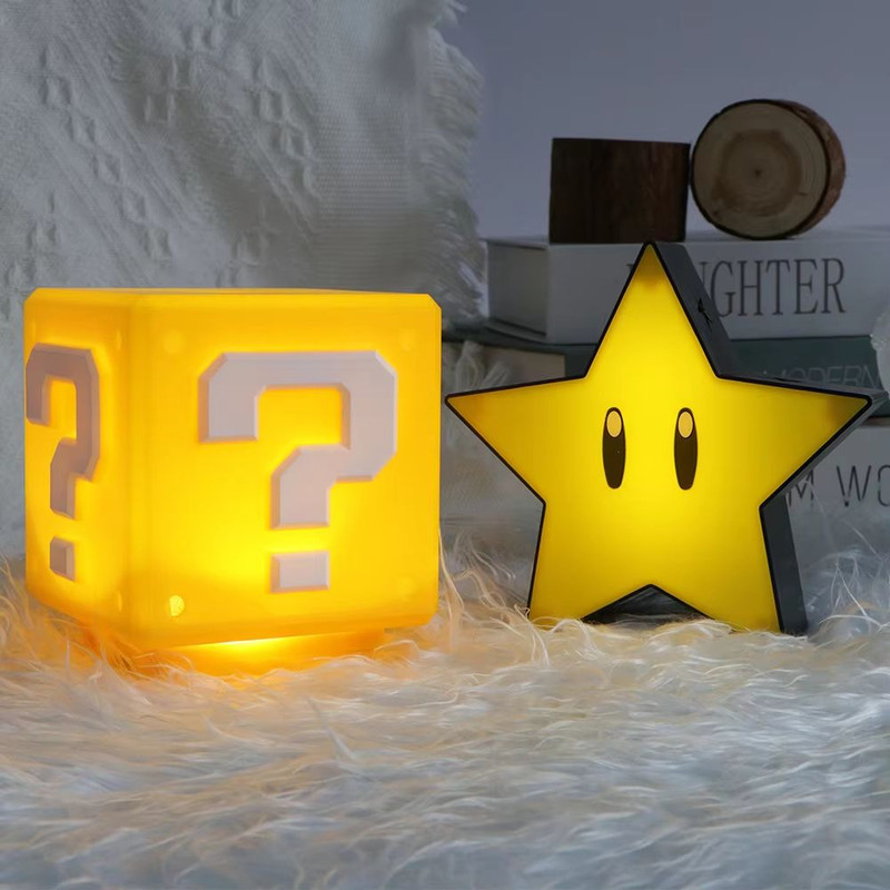 LED Question Mark Night Light USB Rechargeable Kids Table Lamp For Bedroom Playroom 1