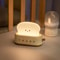Creative Bread Toast Night Light USB Rechargeable LED Lamp For Bedroom Holiday Decor 5
