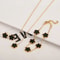 Luxury Gold Plated Clover Bracelet Adjustable Stainless Steel 316L Flower Jewelry For Women 10