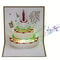3D PopUp Musical Greeting Card Birthday Wedding LED Gift Card With Envelope 4