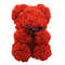 25cm Rose Bear Artificial Flower Gift For Girlfriend Anniversary Valentines Day 2