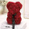 25cm Rose Bear Artificial Flower Gift For Girlfriend Anniversary Valentines Day 8