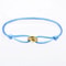 Luxury Adjustable Rope Bracelet Unisex Hand Chain With 3Metal Buckle For Effortless Style 11