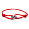 Luxury Adjustable Rope Bracelet Unisex Hand Chain With 3Metal Buckle For Effortless Style 15