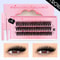 GROINNEYA DIY Eyelash Extension Kit 640Piece Lash Clusters With Bond Seal For SalonQuality Cat Ey 6