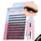 GROINNEYA DIY Eyelash Extension Kit 640Piece Lash Clusters With Bond Seal For SalonQuality Cat Ey 19