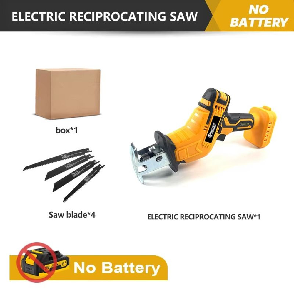 PowerCut 20V Cordless Reciprocating Saw For Metal Wood Garden 6