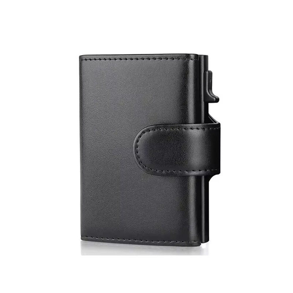 SmartShield RFID Trifold Leather Wallet For Men With Coin Pocket 6