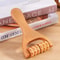 Natural Wooden Roller Body Massager For Neck Shoulder Relaxation Therapy 1