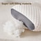 Orthopedic Soybean Fiber Neck Pillow Cervical Support Massage Pillow For Better Sleep Pain Relief 4