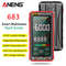 ANENG 683 Smart Multimeter HighEnd 6000 Counts Rechargeable Touchscreen ACDC Voltage Tester Multi 0