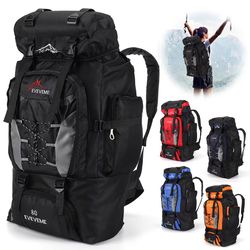 80l outdoor mountaineering backpack – heavy-duty hiking, travel & camping backpack for men and women