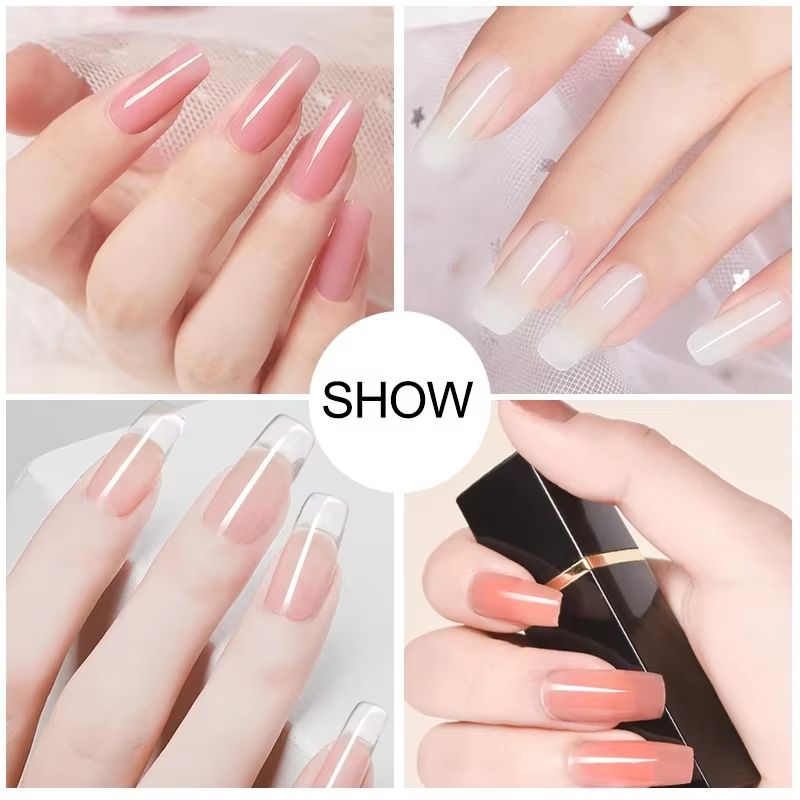 Gel Nail Polish Kit With UV Nail Lamp Electric Drill Complete Soak Off Gel Nail Kit With Base To 5