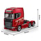 HUINA 118 Scale RC Truck 19CH Alloy Remote Control Tractor With Trailer Lights Sounds 4