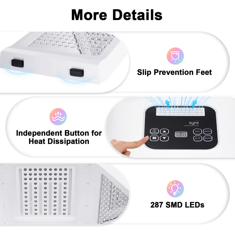 7Color LED Light Therapy Mask Professional 7in1 Skin Care Beauty Device For Home Spa 5