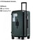 Large Capacity CarryOn Luggage With Cup Holder USB Charging 20242628 Inch Travel Suitcase For Wom 15