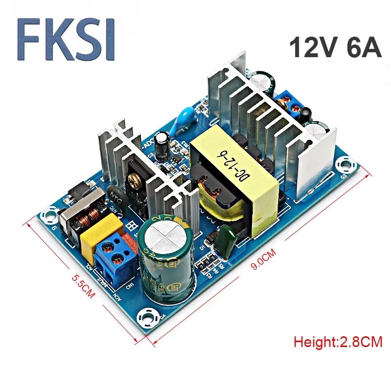 Universal AC To DC Step Down Transformer Power Supply 85265V To 12V24V36V48V 1A9A Switching Module 10