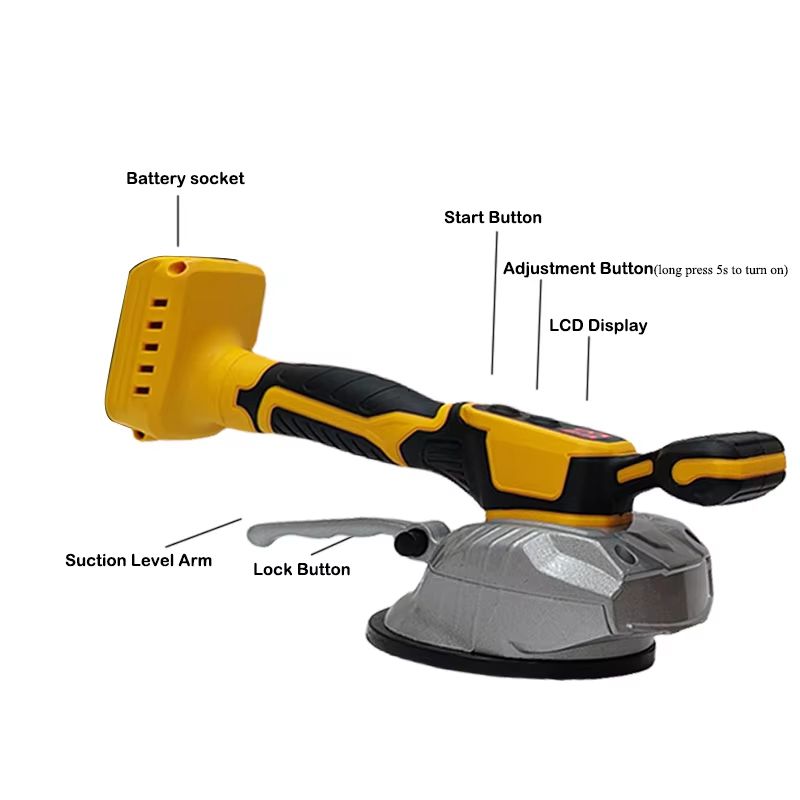 ProVibe Tile Tiling Machine  HighCapacity Tile Vibrating Tool With 8Speed Adjustment Fits DeWalt 18 5