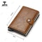 Carbon Fiber RFID Wallet Slim Minimalist Metal Credit Card Holder For Men 3