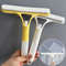 3in1 Car Glass Cleaner With Spray Bottle Microfiber Wiper Window Squeegee 0