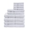 10Piece Grey Towel Set Ultra Soft Durable Absorbent Bathroom Essentials 1