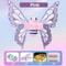 Magical Electric Butterfly Fairy Wings With Lights Kids Cosplay DressUp Costume 0