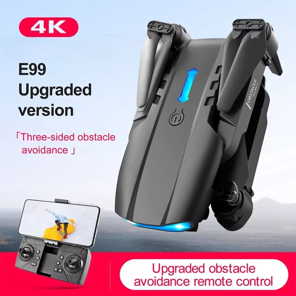 E99 4K HD Folding Drone With Camera Remote Control Quadcopter For Aerial Photography 1