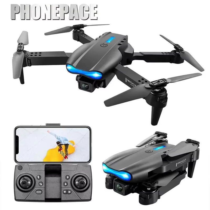 E99 4K HD Folding Drone With Camera Remote Control Quadcopter For Aerial Photography 2