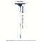 2in1 Window Screen Cleaning Brush With Telescopic Handle And DualSided Blade 0