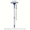 2in1 Window Screen Cleaning Brush With Telescopic Handle And DualSided Blade 6
