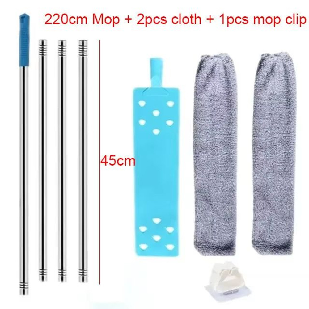 Telescopic Microfiber Duster With Long Handle For Blinds And Household Cleaning 12