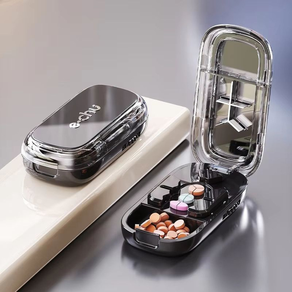 3in1 Pill Cutter And Medicine Splitter Precise Tablet Divider Quarter Half Pill Organizer Portabl 11