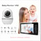 5Inch Video Baby Monitor With Camera Audio Long Range 22Hour Battery 4X Zoom 2Way Talk Temperatu 1