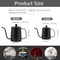 Gooseneck Coffee Kettle Stainless Steel Pour Over Drip Pot For Coffee And Tea 5