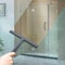 Matte Black Shower Squeegee Silicone StreakFree Glass And Window Cleaner 2