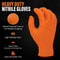 Heavy Duty Nitrile Gloves 8 Mil Extra Thick Disposable Work Gloves With Textured Grip 1