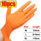 Heavy Duty Nitrile Gloves 8 Mil Extra Thick Disposable Work Gloves With Textured Grip 8