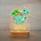 Personalized Childrens Night Light Custom Name Acrylic Animal Lamp For Baby Kids Bedroom Decorati 13