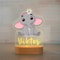 Personalized Childrens Night Light Custom Name Acrylic Animal Lamp For Baby Kids Bedroom Decorati 27