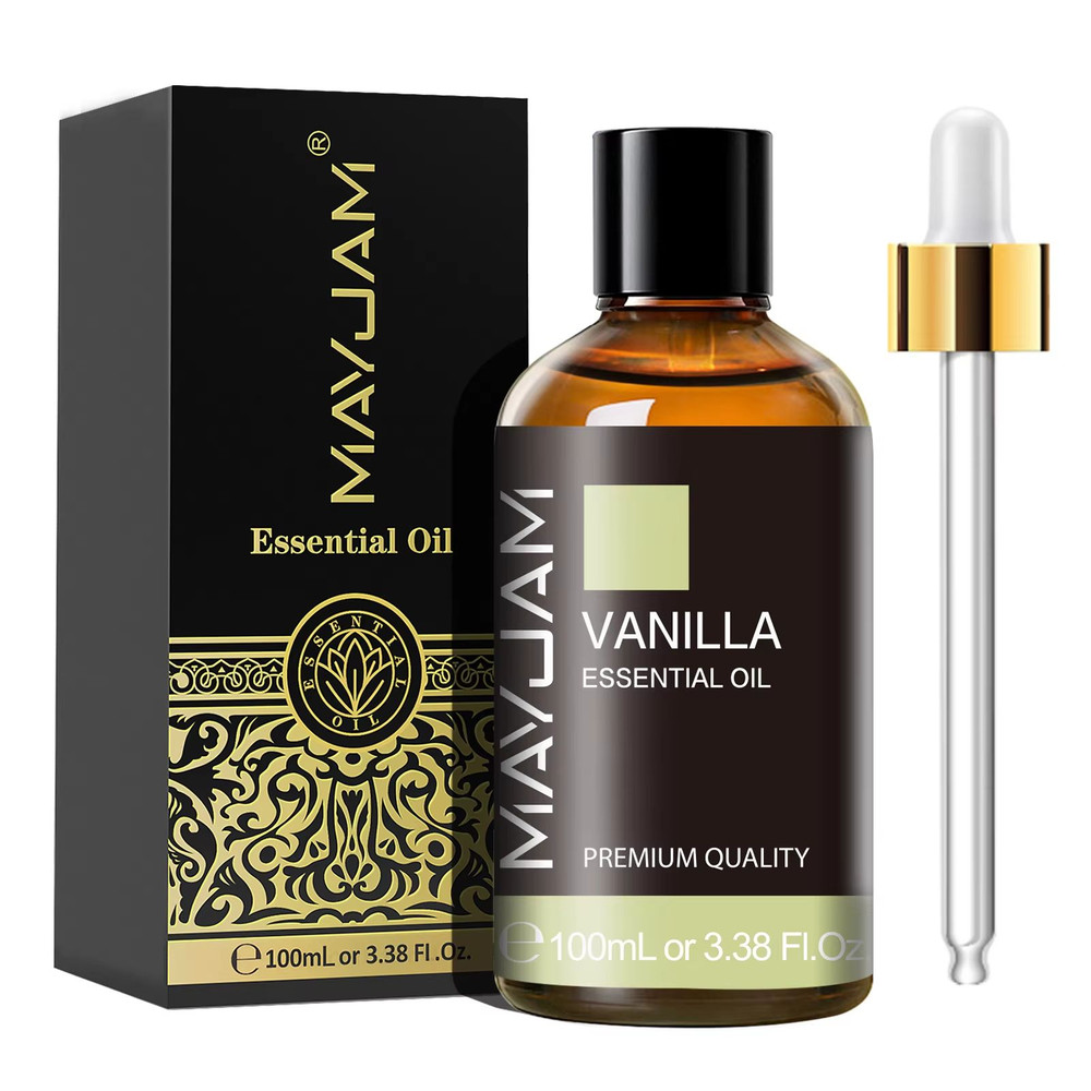 MAYJAM 100ml Essential Oil With Dropper Sandalwood Lavender Eucalyptus Vanilla Aromatherapy For Di 9