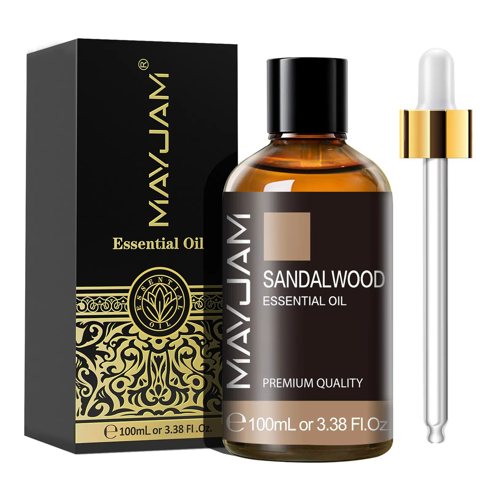 MAYJAM 100ml Essential Oil With Dropper Sandalwood Lavender Eucalyptus Vanilla Aromatherapy For Di 11
