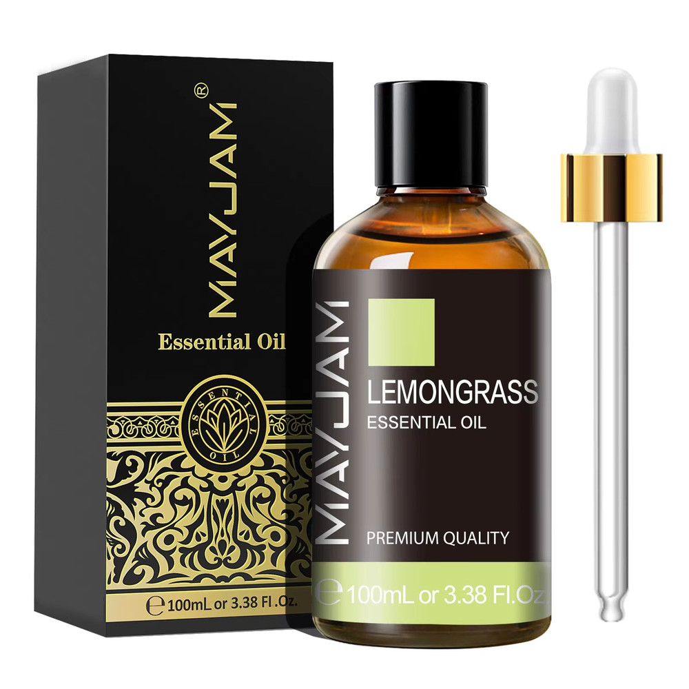 MAYJAM 100ml Essential Oil With Dropper Sandalwood Lavender Eucalyptus Vanilla Aromatherapy For Di 19