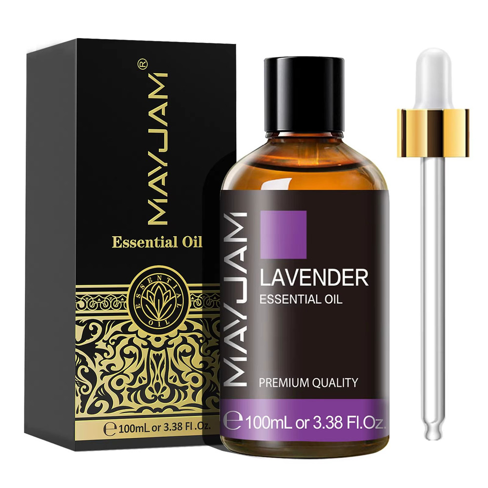 MAYJAM 100ml Essential Oil With Dropper Sandalwood Lavender Eucalyptus Vanilla Aromatherapy For Di 6